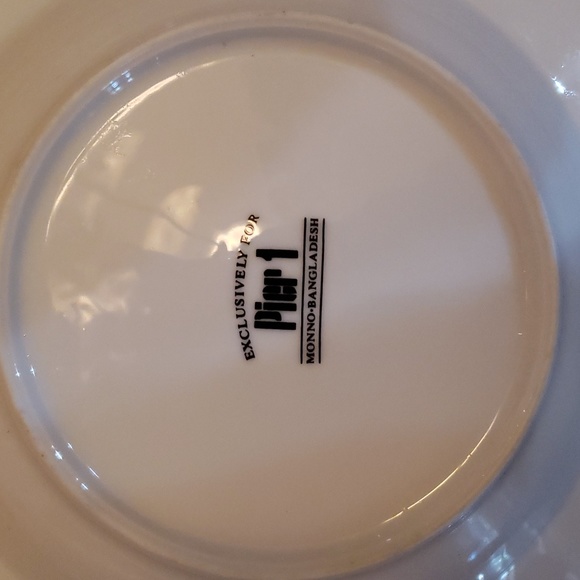 🖤 Pier 1 Black & White Decorative Dish - Picture 3 of 3